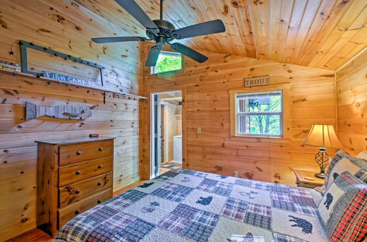 Bryson City Cabin With Fire Pit On Coopers Creek! Buitenkant foto